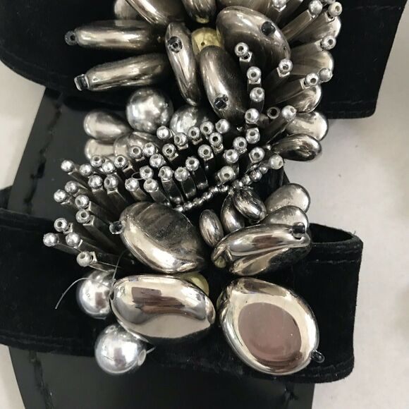 Suecomma Bonnie Suede Strappy Flat Sandals FLAW - Picture 8 of 10